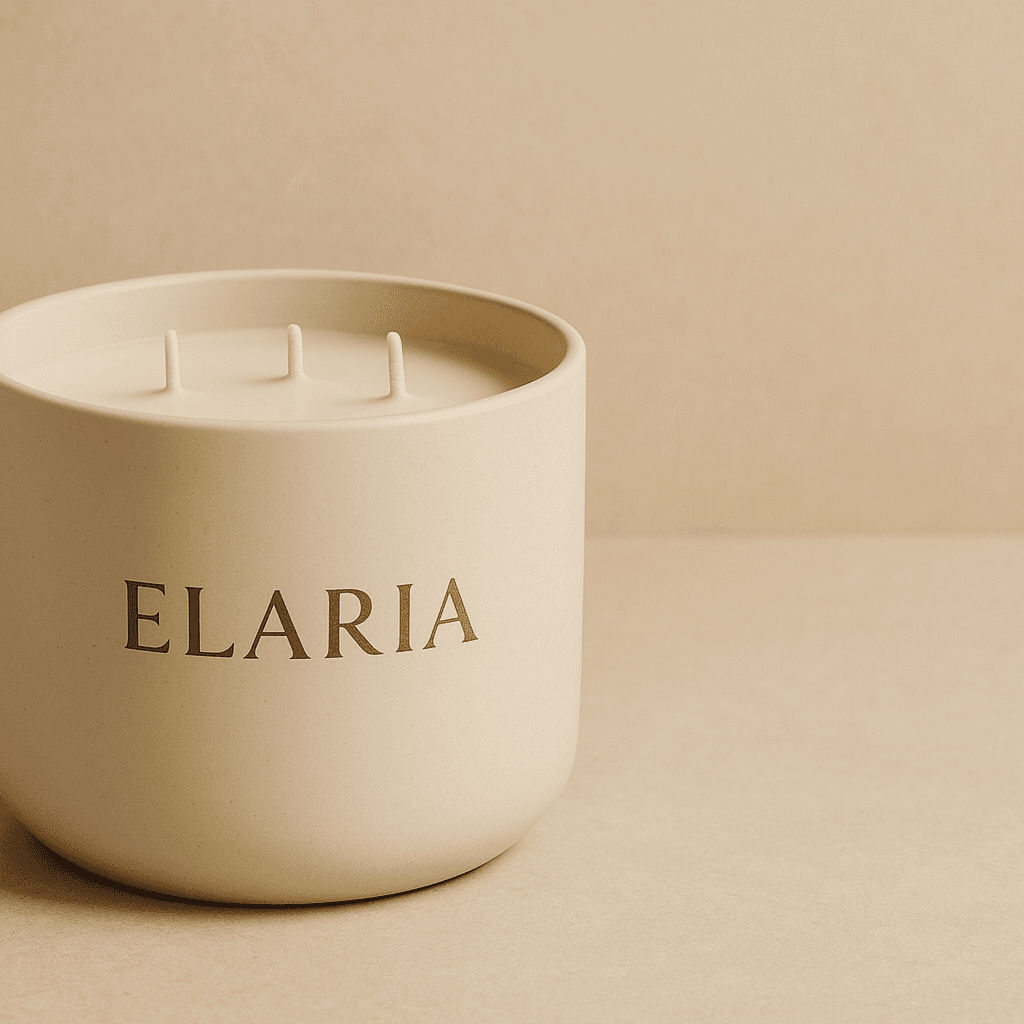 Elaria Signature Triple‑Wick Candle
