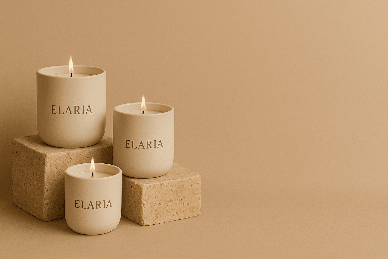 Elaria soy candles background